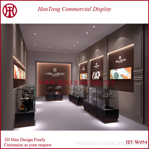 Shopping mall in door rotating watch display stand for sale made in China